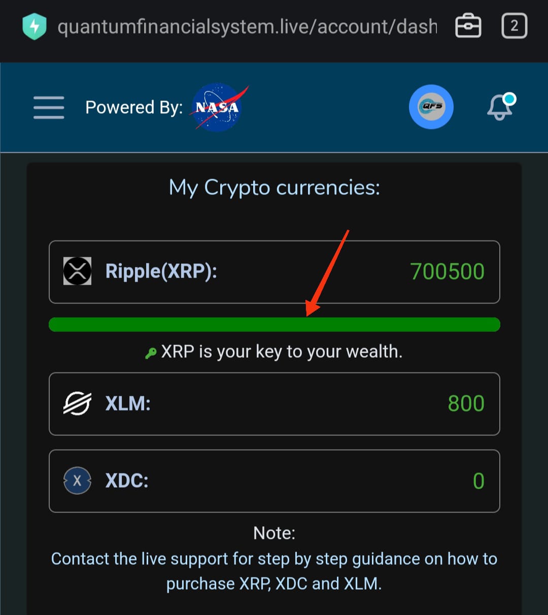 XRP Bar
